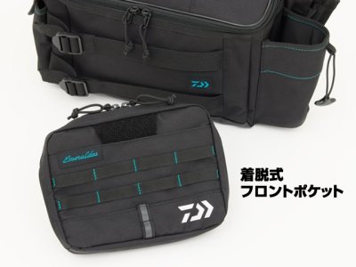 画像1: ダイワ(DAIWA)☆エメラルダス ショルダーバッグ(EMERALDAS SHOULDER BAG) （E） ブラック【送料590円 8千円以上送料無料】