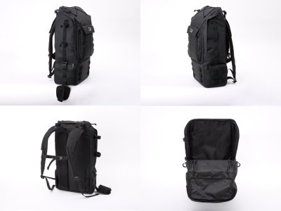 画像1: ダイワ(DAIWA)☆エメラルダス タクティカル バックパック(EMERALDAS TACTICAL BACKPACK) （C） ブラック【全国一律送料無料】