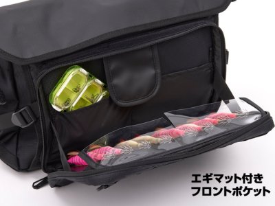 画像1: ダイワ(DAIWA)☆エメラルダス タクティカル ショルダーバッグ(EMERALDAS T SHOULDER BAG) （C） ブラック【全国一律送料無料】