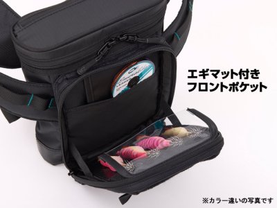 画像1: ダイワ(DAIWA)☆エメラルダス タクティカル サイバッグ(EMERALDAS T THIGH BAG) （C） ブラック【全国一律送料無料】