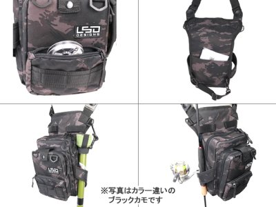 画像2: L.S.D. Designs☆フットエギング 3G コーデュラブラック【送料590円 8千円以上送料無料】