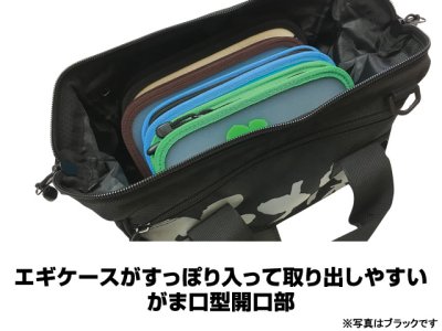 画像1: 林釣漁具製作所☆餌木猿 ガマグチバッグ レッド【送料590円 8千円以上送料無料】