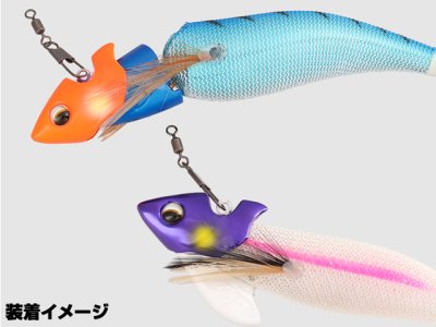 画像2: ダイワ(DAIWA)☆仮面シンカー ボート3 7g　パープル【メール便だと送料280円】