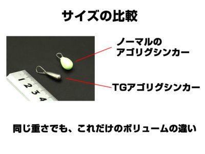 画像1: ダイワ(DAIWA)☆TGアゴリグシンカー 5g【メール便だと送料280円】