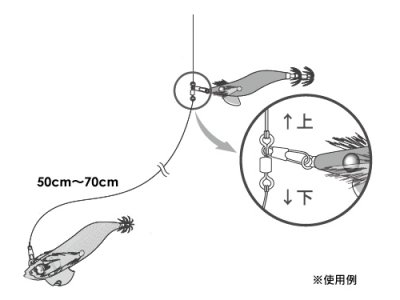 画像3: クレイジーオーシャン(Crazy Ocean)☆お助けスイベル ティップラン用【メール便だと送料280円】