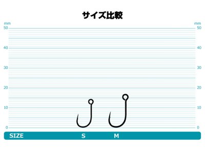 画像3: カツイチ(KATSUICHI)☆IKAクラ 管付尾バリ IP-13 Mサイズ【送料590円 8千円以上送料無料】