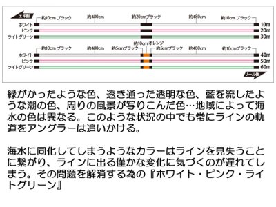 画像3: サンライン(SUNLINE)☆ソルティメイト(SaltiMate) PE EGI ULT HS8 0.6号 180m【メール便だと送料280円】