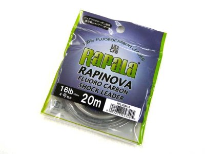 画像2: ラパラ(Rapala)☆ラピノヴァ フロロカーボン ショックリーダー(RAPINOVA FLUORO CARBON SHOCK LEADER) 20m　4.0号／16LB.【メール便だと送料280円】