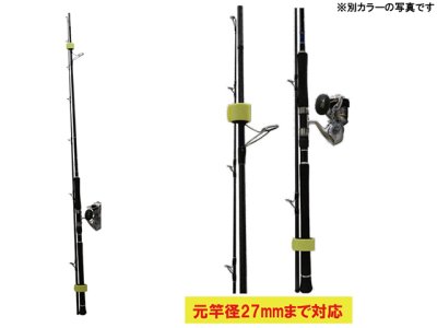 画像3: タカ産業(TAKA)☆ロッドクリップ ワイド(ROD CLIP WIDE) A-0110 ブラック【送料590円 8千円以上送料無料】