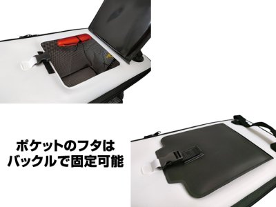 画像1: バイソンウェーブ(BISON WAVE)☆フロートスカリ BIG(ホワイト) FG-011-01【送料590円 8千円以上送料無料】