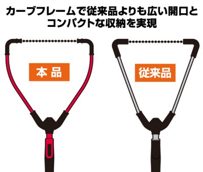 画像3: プロックス(PROX)☆ワンハンドフリップネット ラバーコートネット アジャスターロング PX442RCAL【送料590円 8千円以上送料無料】