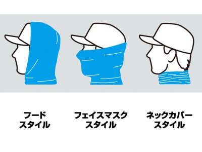 画像1: エバーグリーン(EVERGREEN)☆E.G.クールネックゲイター EGデジカモ【メール便だと送料280円】