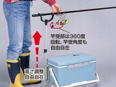 画像3: 第一精工☆受三郎（防波堤専用竿受）【送料590円 8千円以上送料無料】