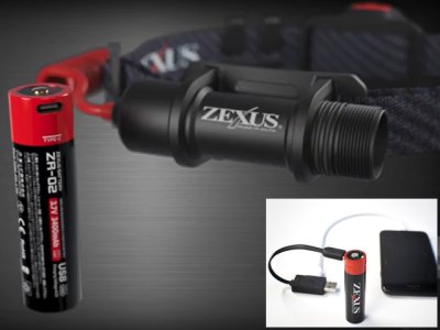 画像3: 冨士灯器☆ZEXUS LED LIGHT ZX-R380（充電タイプ）【全国一律送料無料】