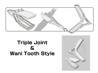 画像1: 第一精工☆ワニグリップエアー(WANI GRIP AIR)【送料590円 8千円以上送料無料】