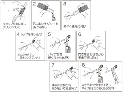 画像1: 富士工業(Fuji)☆ロッドリペアキット【メール便だと送料280円】