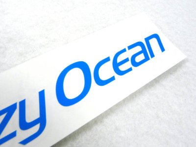 画像3: クレイジーオーシャン(Crazy Ocean)☆カッティングステッカー(CUTTING STICKER) 240×50【メール便だと送料280円】