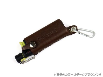 画像3: ビープルーフ(Be Proof)☆国産牛革 SOTOガストーチカバー ブラック BP-2003【メール便だと送料280円】