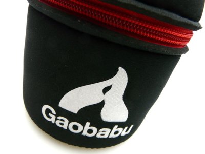 画像1: ガオバブ(Gaobabu)☆Gaobabuネオプレーン手提げポーチ【メール便だと送料280円】