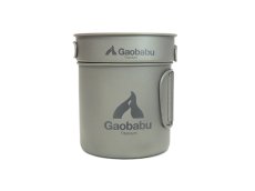 画像6: ガオバブ(Gaobabu)☆Gaobabuキャリボ風防＋チタンクッカーSOLO 1100セット GSET-20【全国一律送料無料】 (6)