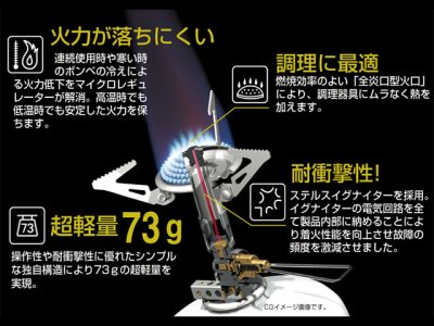 画像1: 新富士バーナー(SOTO)☆マイクロレギュレーターストーブ SOD-300S【送料590円 8千円以上送料無料】