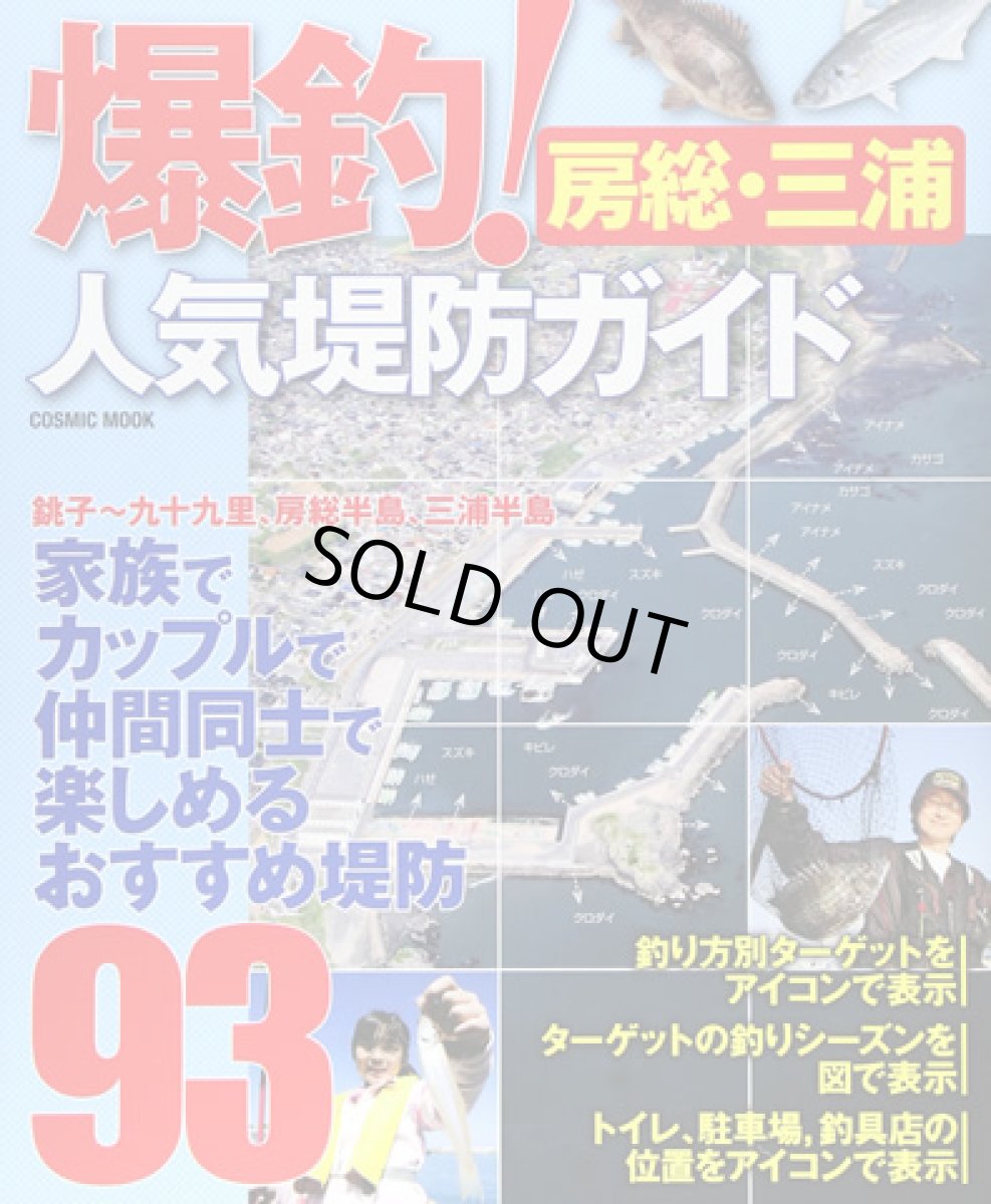 画像1: コスミック☆爆釣！人気堤防ガイド 房総・三浦【メール便だと送料280円】 (1)