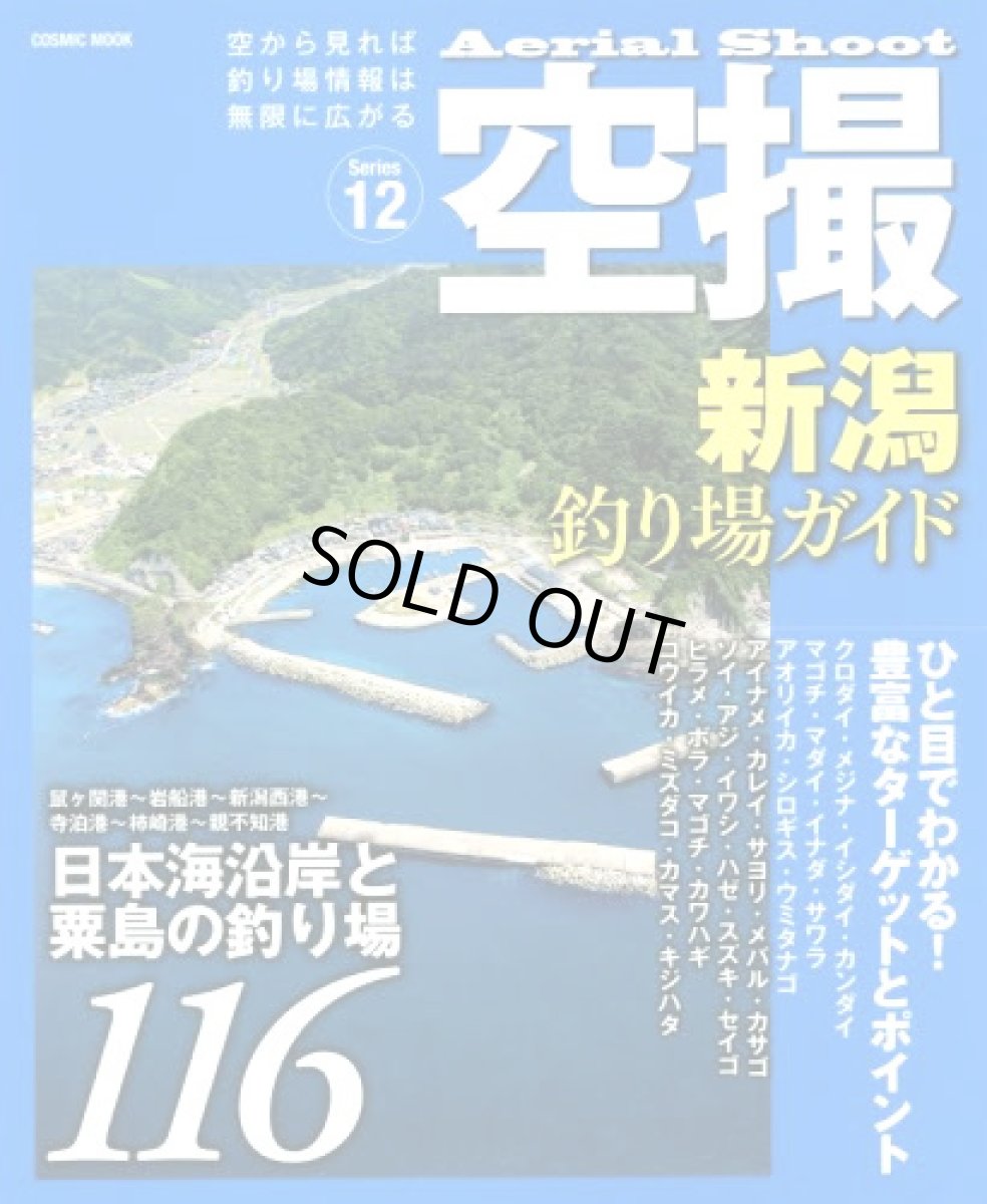 画像1: コスミック☆空撮12　新潟 釣り場ガイド(鼠ヶ関〜新潟西港〜親不知港)【メール便だと送料280円】 (1)