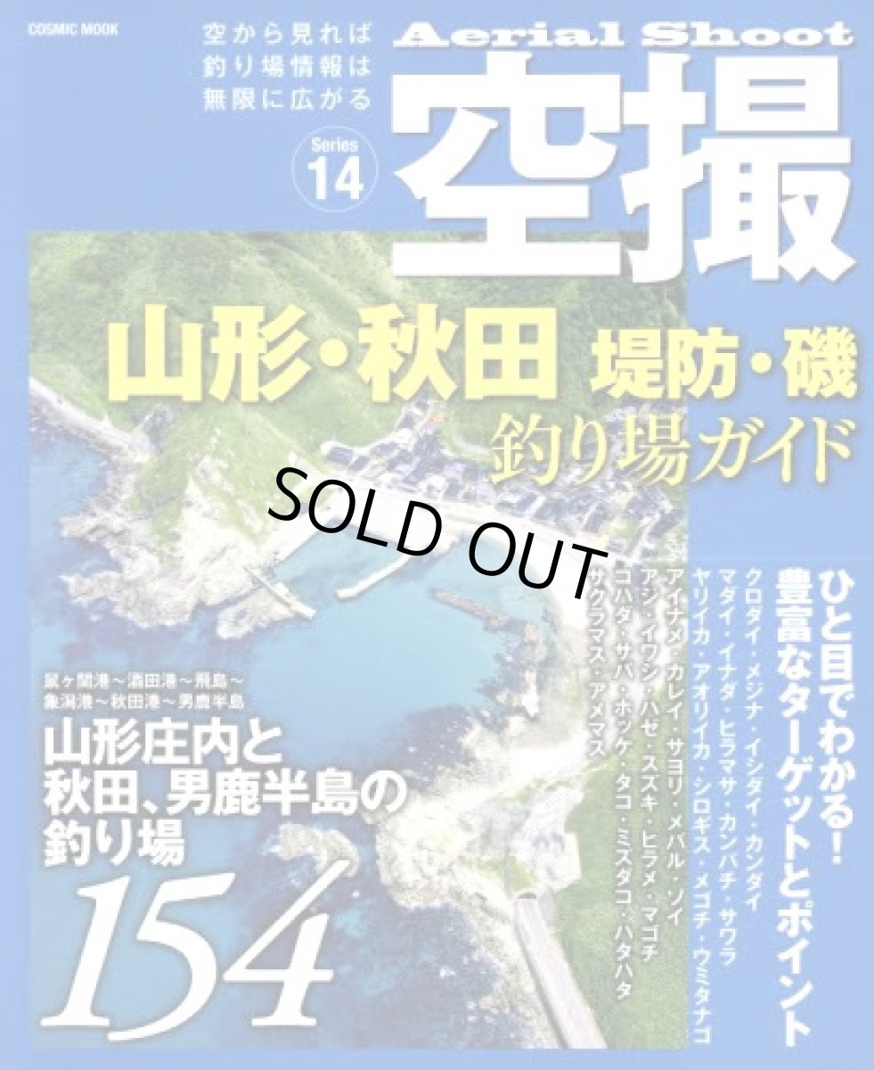 画像1: コスミック☆空撮14　山形・秋田 堤防・磯 釣り場ガイド【メール便だと送料280円】 (1)