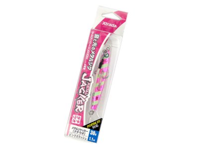 画像1: ルミカ(LUMICA)☆Xtrada メタルジャッカー ターゲット：タチウオ　30g　ピンクスラッシュ【メール便だと送料280円】