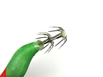 画像1: シマノ(Shimano)☆セフィア(Sephia) スイスイドロッパー フラッシュブースト 1.8号 QS-X18W 001赤緑【メール便だと送料280円】