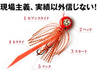 画像3: セブン(SEVEN)☆セブンスライド 完成品 40ｇ 10グロー【メール便だと送料280円】