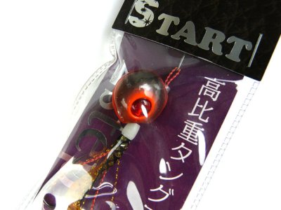 画像1: スタート(START)☆タイラバ 2step TG JOY コンプリート(遊動式) 60g #11イエローオレンジ【メール便だと送料280円】