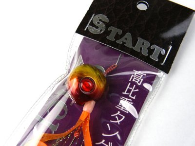 画像1: スタート(START)☆タイラバ 2step TG JOY コンプリート(遊動式) 80g #05ゴールドレッド【メール便だと送料280円】