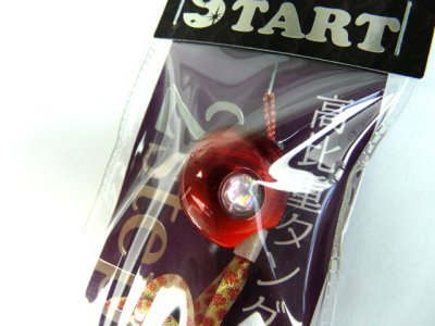 画像1: スタート(START)☆タイラバ 2step TG JOY コンプリート(遊動式) 80g #09蛍光オレンジレッド【メール便だと送料280円】