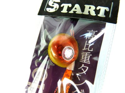 画像1: スタート(START)☆タイラバ 2step TG JOY コンプリート(遊動式) 80g #11イエローオレンジ【メール便だと送料280円】