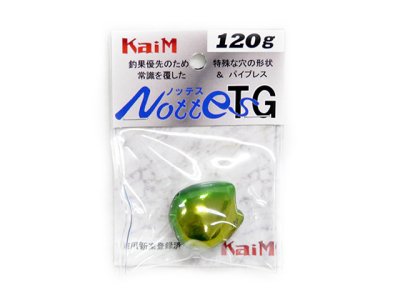 画像3: カイム(KaiM)☆ノッテス(Nottes)TG ヘッド 120ｇ ミドキン【メール便だと送料280円】