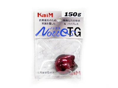 画像3: カイム(KaiM)☆ノッテス(Nottes)TG ヘッド 150ｇ レッドブラック【メール便だと送料280円】