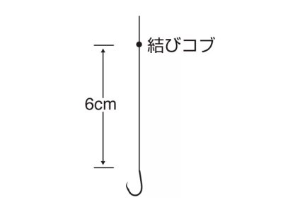 画像3: ささめ針☆実船アスリートカワハギ24本鈎6cm（ＴＣフッ素コート） FSM26 4.5号【メール便だと送料280円】