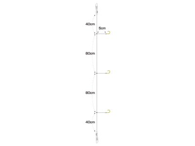 画像1: ハリミツ(HARIMITSU)☆串本胴突 3本 5-4 D-17【メール便だと送料280円】