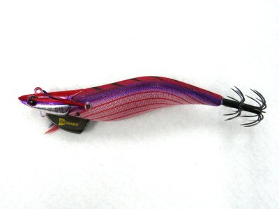 画像2: マルキユーFishLeague☆エギリー ダートマックスTR(EGILEE DARTMAX) 3.5号 30g-BK TR08: レッドパープルレッド【メール便だと送料280円】