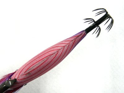 画像3: マルキユーFishLeague☆エギリー ダートマックスTR(EGILEE DARTMAX) 3.5号 30g-BK TR08: レッドパープルレッド【メール便だと送料280円】