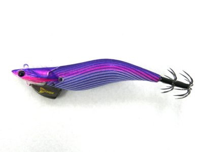 画像2: マルキユーFishLeague☆エギリー ダートマックスTR(EGILEE DARTMAX) 3.5号 30g-BK TR29: パープルボーダーパープル【メール便だと送料280円】