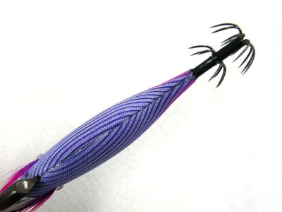 画像3: マルキユーFishLeague☆エギリー ダートマックスTR(EGILEE DARTMAX) 3.5号 30g-BK TR29: パープルボーダーパープル【メール便だと送料280円】