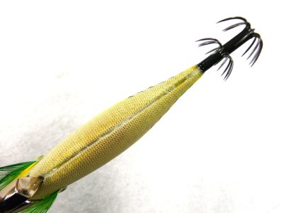 画像3: マルキユーFishLeague☆エギリー ダートマックスTR(EGILEE DARTMAX) 3.5号 40g-BK TR03: スーパーアジゴールド【メール便だと送料280円】