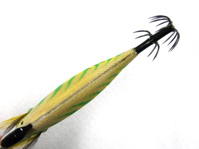 画像3: マルキユーFishLeague☆エギリー ダートマックスTR(EGILEE DARTMAX) 3.5号 40g-BK TR09: モスバックグリーンゴールド【メール便だと送料280円】