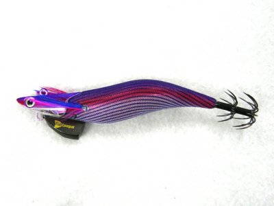 画像2: マルキユーFishLeague☆エギリー ダートマックスTR(EGILEE DARTMAX) 3.5号 40g-BK TR15: パープルボーダークリスタルレッド【メール便だと送料280円】