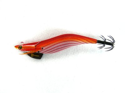 画像2: マルキユーFishLeague☆エギリー ダートマックスTR(EGILEE DARTMAX) 3.5号 30g-BK TR17: レッドオレンジボーダーレッド【メール便だと送料280円】