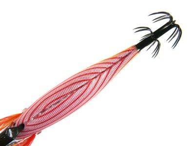 画像3: マルキユーFishLeague☆エギリー ダートマックスTR(EGILEE DARTMAX) 3.5号 30g-BK TR17: レッドオレンジボーダーレッド【メール便だと送料280円】