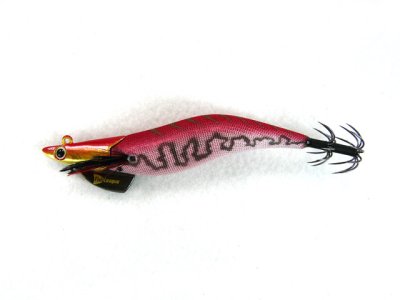 画像2: マルキユーFishLeague☆エギリー ダートマックスTR(EGILEE DARTMAX) 3.5号 30g-BK TR18: UVファイヤータイガーレッド【メール便だと送料280円】