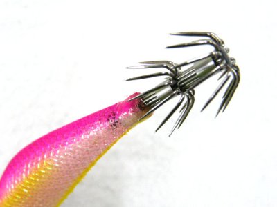 画像1: ダイワ(DAIWA)☆エメラルダス(Emeraldas)　ボート2 3.0号25g #8クリア-ピンク＆イエロー【メール便だと送料280円】